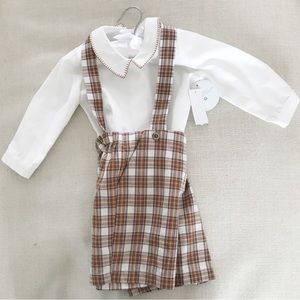 Edgehill Collection Boys short Set size 12mos